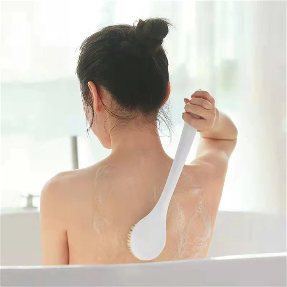 Wellness Long Shower Brush Back Massage