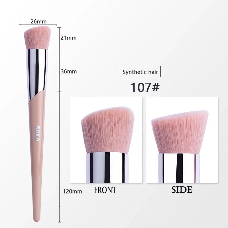 Wellness Makeup Brush Face Contour Blush Eyeshadow. Brush Number 107 offers look and sizes
