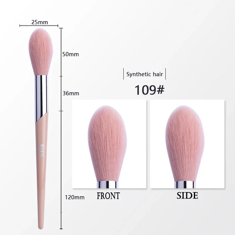 Wellness Makeup Brush Face Contour Blush Eyeshadow. Brush Number 109 offers look and sizes