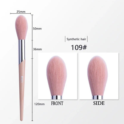 Wellness Makeup Brush Face Contour Blush Eyeshadow. Brush Number 109 offers look and sizes
