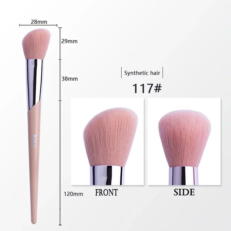 Wellness Makeup Brush Face Contour Blush Eyeshadow. Brush Number 117 offers look and sizes