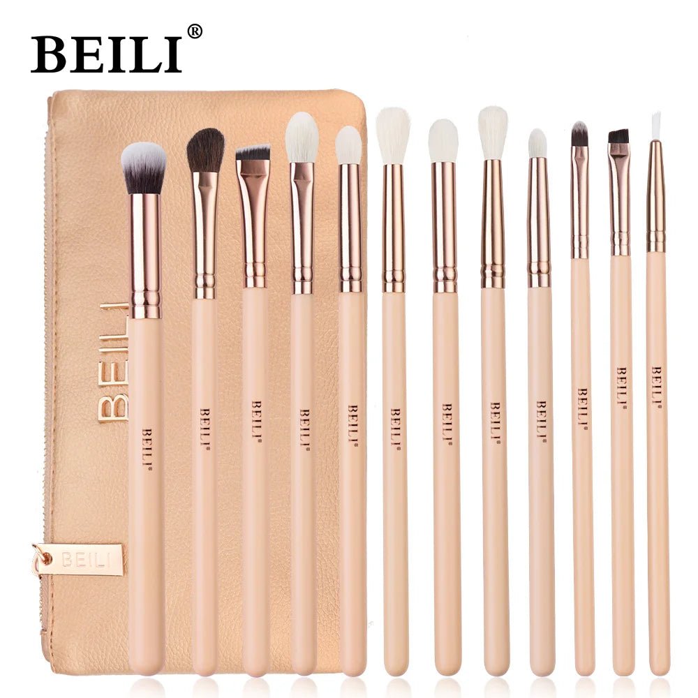 Wellness Pink Makeup Brushes 12 Brush offers Picture show all brushes in line first set with storage wallet feather offers
