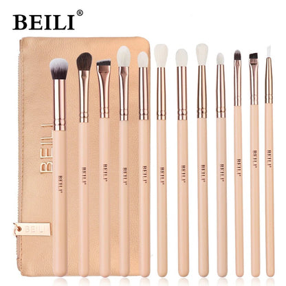 Wellness Pink Makeup Brushes 12 Brush offers Picture show all brushes in line first set with storage wallet feather offers