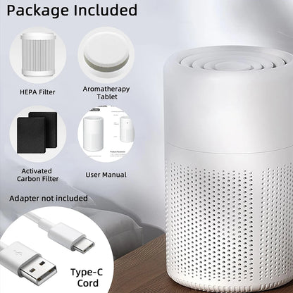 Wellness Portable Air Purifier HEPA Filter Package included