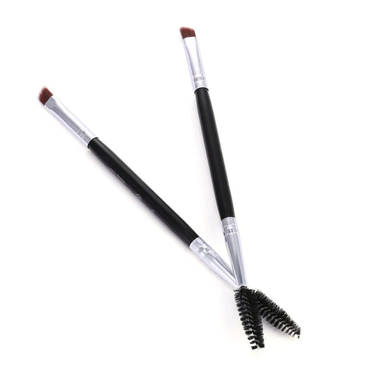 Wellness Professional Double-Ended Eyebrow Brush shown