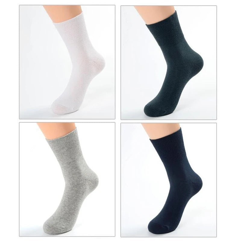 4 Pairs / Lot Diabetic Socks for Hypertensive Patients