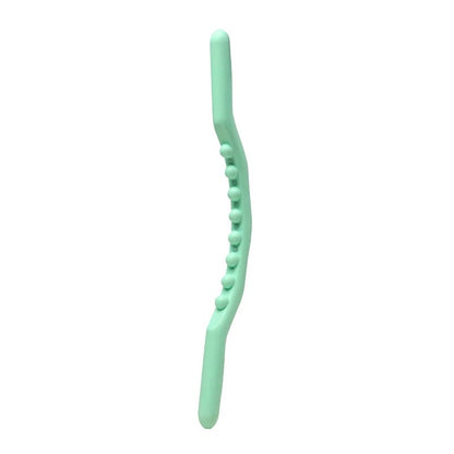 Massage Therapy Accessories 8 Beads Rolling Bar Tool Light Green Colour