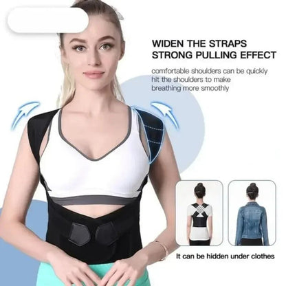 Personal Health Care Back Posture Belt Adjustable Unisex Home Gym