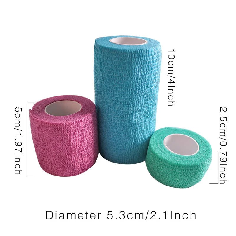 1 Roll Colourful Self-adhesive Elastic Bandage