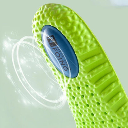 Fitness 4D Unisex Sports Insoles Soft Shock-Absorbing