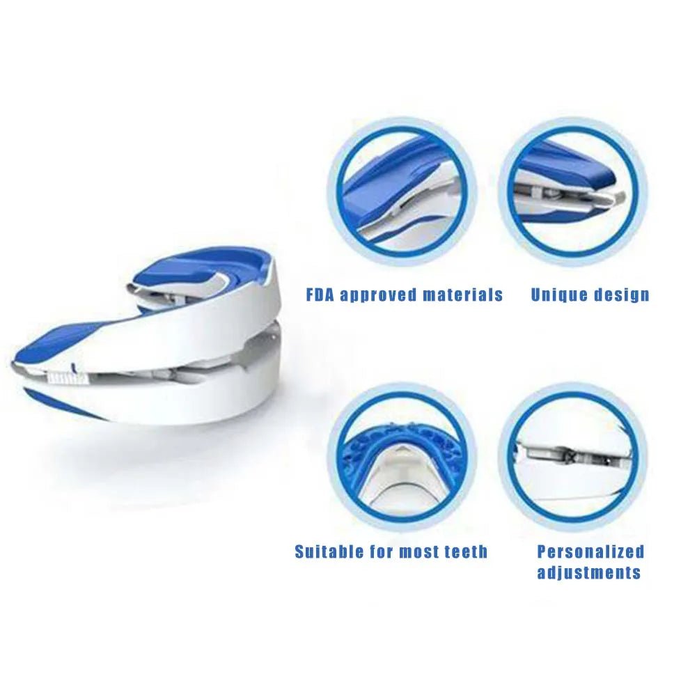 Adjustable Unisex Anti Snoring Bruxism Mouth Guard