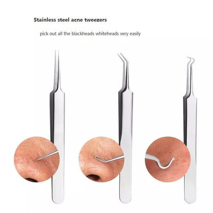 Health care products Acne Blackhead Remover Needle Stainless-Steel anti-allergic tweezers material 