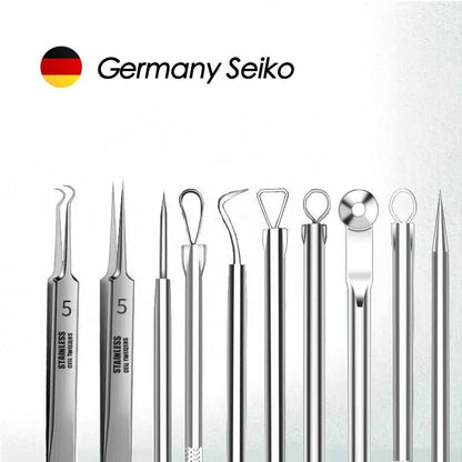 Health care products Acne Blackhead Remover Tools 10 Germany Seiko remover tools shown