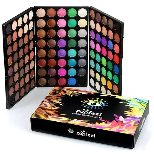 Jem Wellness Collection Makeup Glitter Eyeshadow Palette (40 or 120 Colours) Picture of the 120 Colours offers with Box