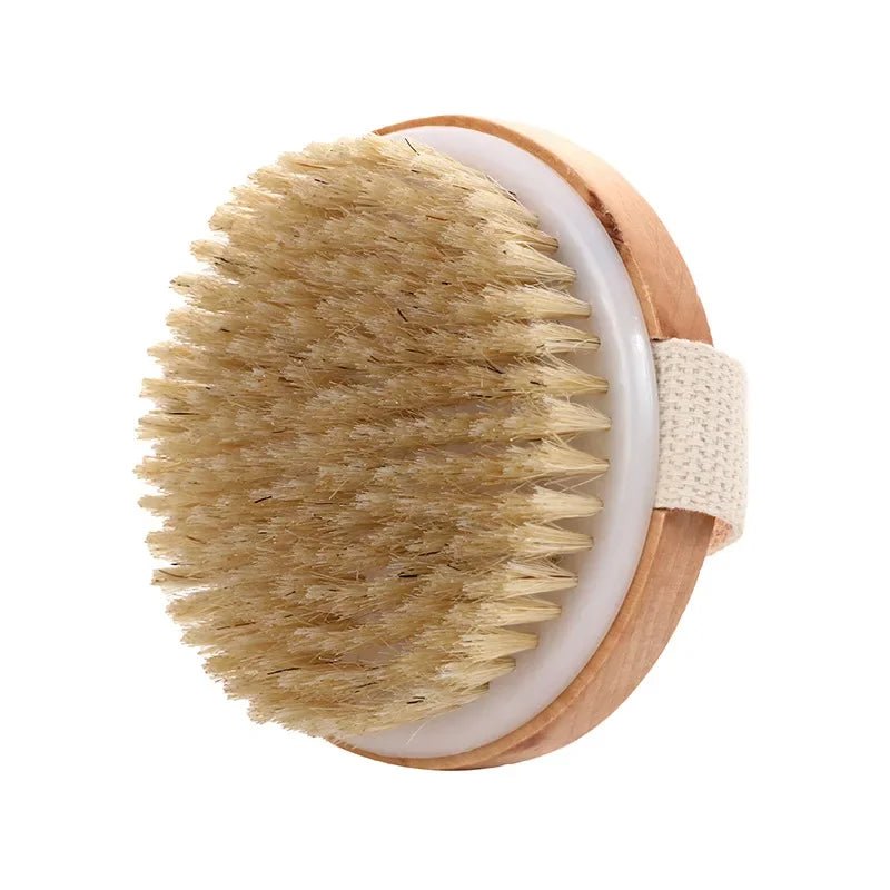 Massage Therapy Accessories 2 in 1 Dry Skin Body Massage Brush Picture of the round brush offers Model 2
