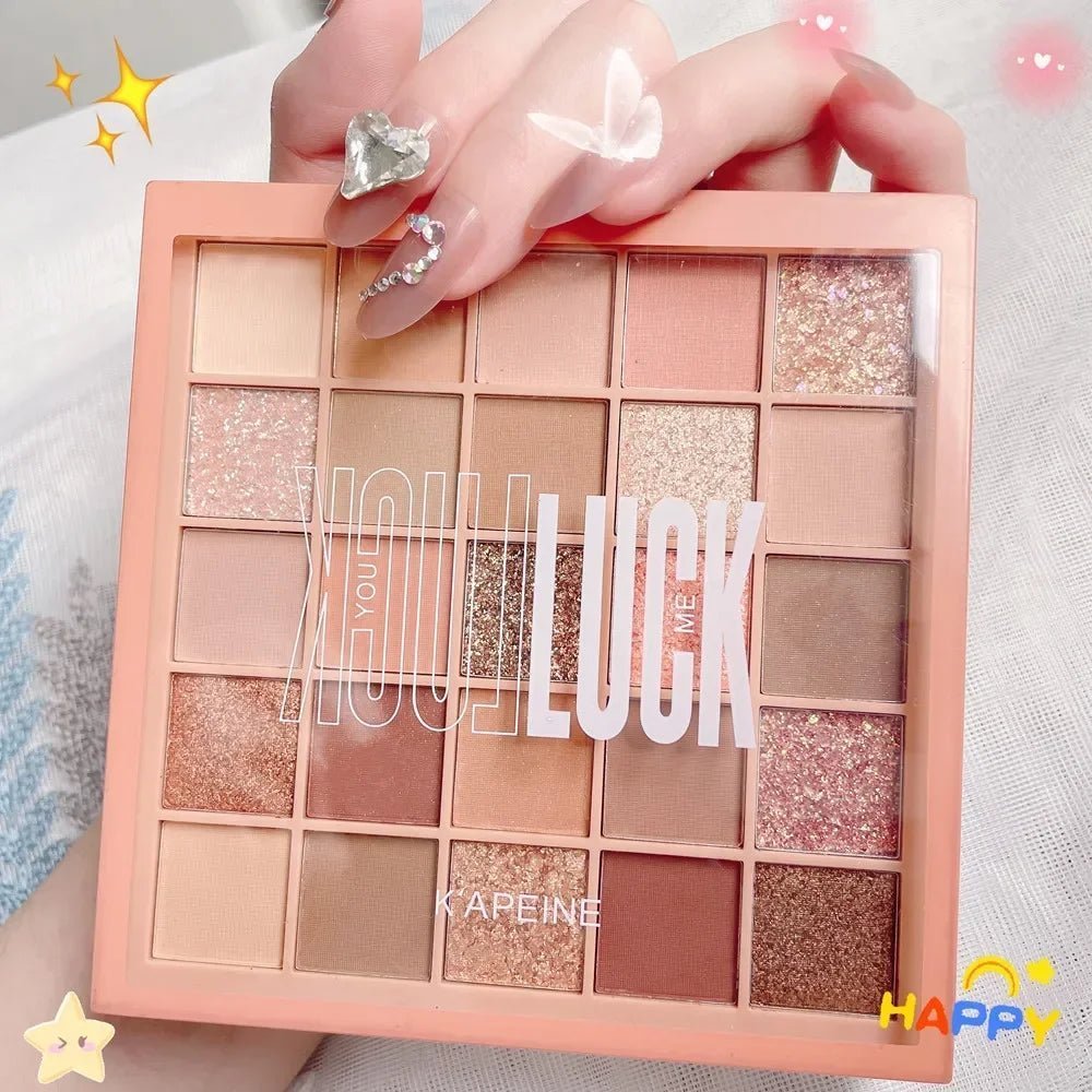 Wellness Pearlescent Eyeshadow Palette (9 to 25 colours)